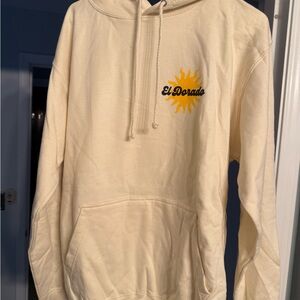 El Dorado Cream Hoodie for Men